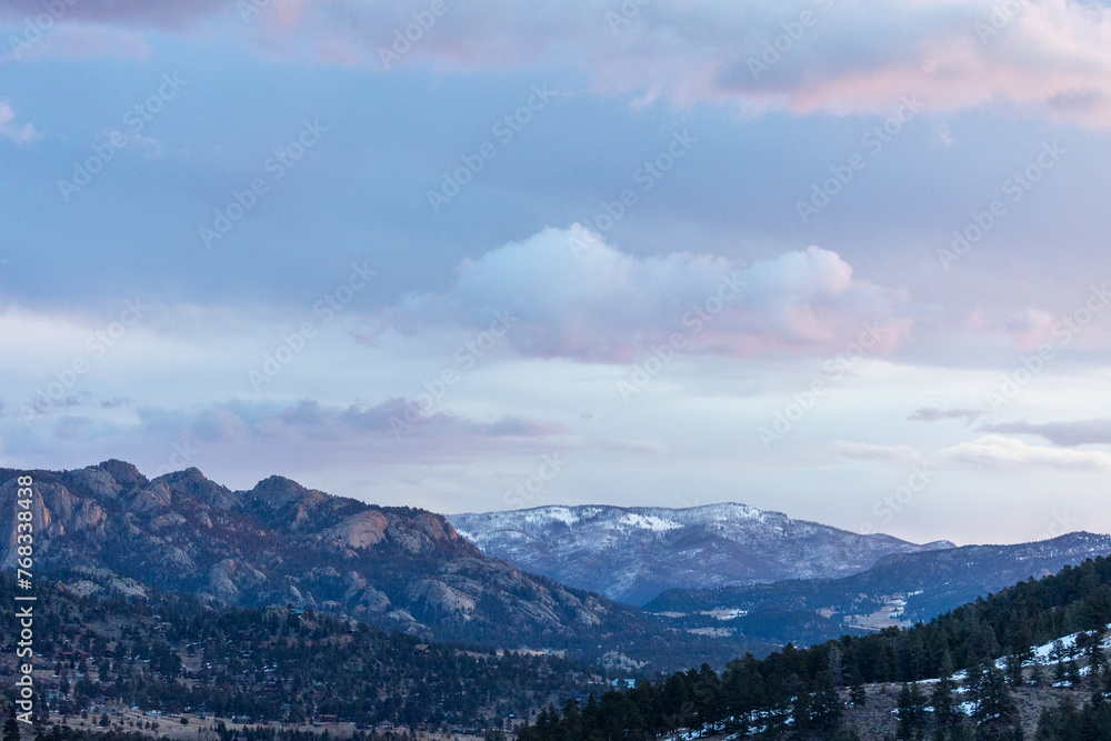 Northern Colorado Mountains, Estes Park Landscape