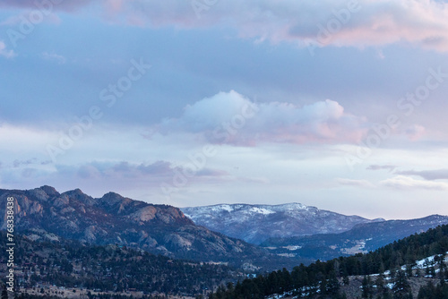 Northern Colorado Mountains  Estes Park Landscape