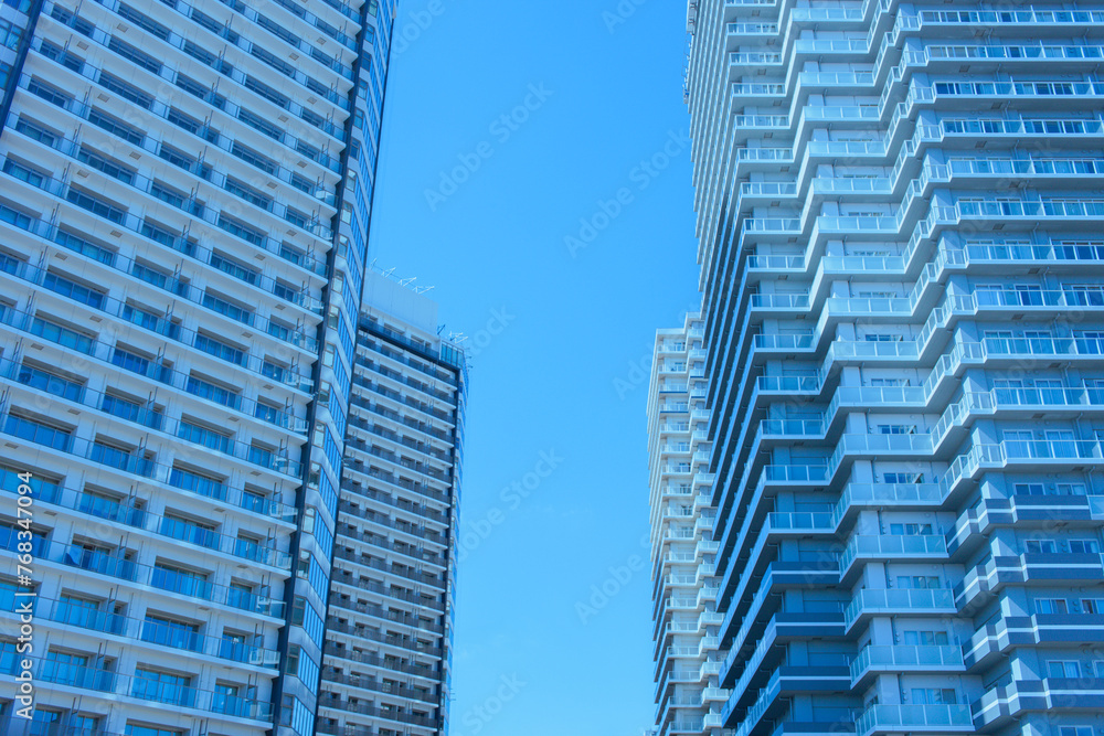 Fototapeta premium 高層マンション