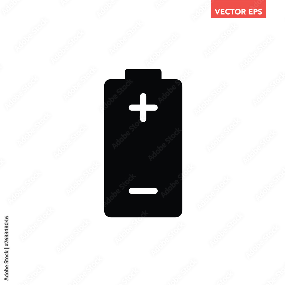 lack battery indicator with positive & negative poles line icon, simple shape power source charging flat design infographics vector, app web button ui interface element isolated on white background lack battery indicator with positive & negative poles line icon, simple shape power source charging flat design infographics vector, app web button ui interface element isolated on white background