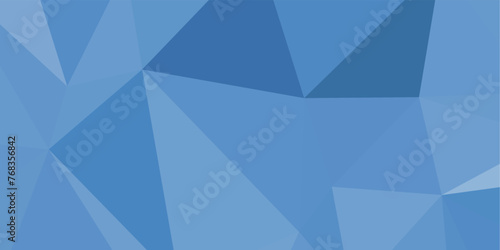 blue gray background with triangles