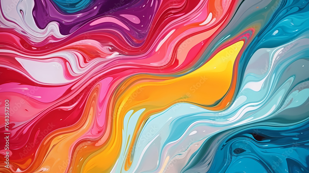 Fluid art abstract background