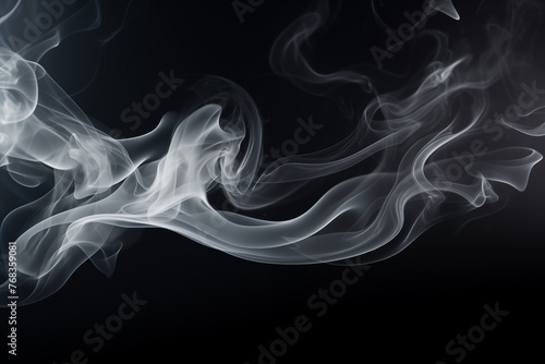 Smoke With Black Background