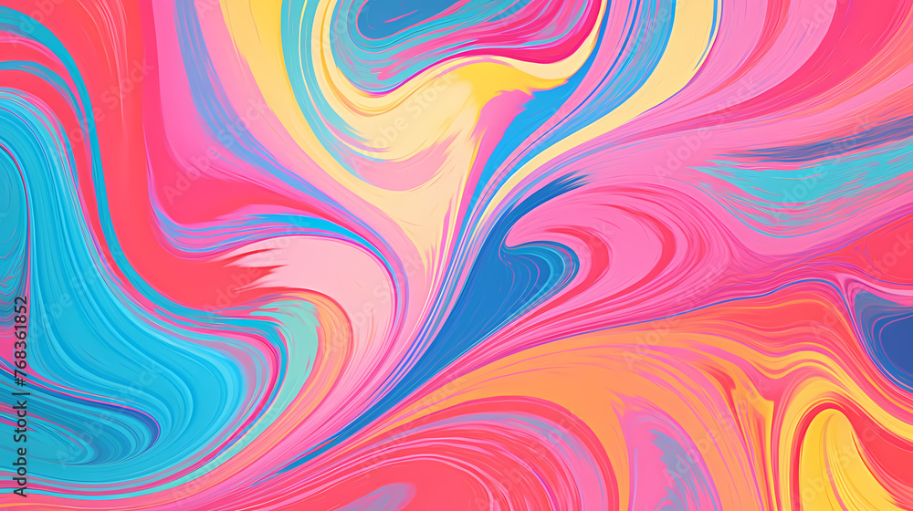 Abstract liquid water ripple watercolor design background