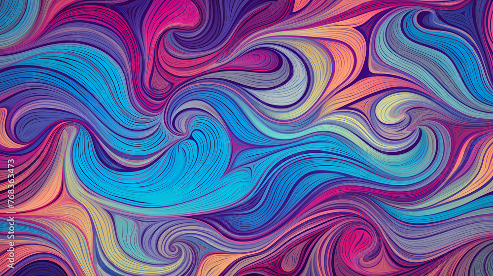 Abstract liquid water ripple watercolor design background