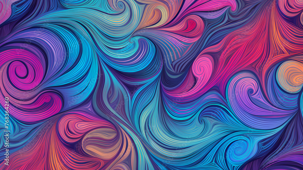 Obraz premium Abstract liquid water ripple watercolor design background