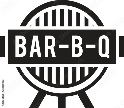 bar b q logo icon Grill master icon vector set. BBQ illustration sign collection. Grill menu symbol or logo.