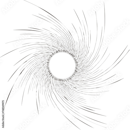 Swirling Vortex Lines