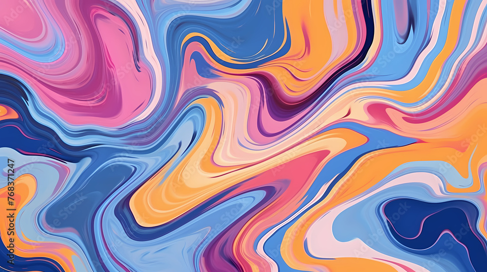 Flowing colorful glowing psychedelic abstract background art Flowing colorful glowing psychedelic abstract background art
