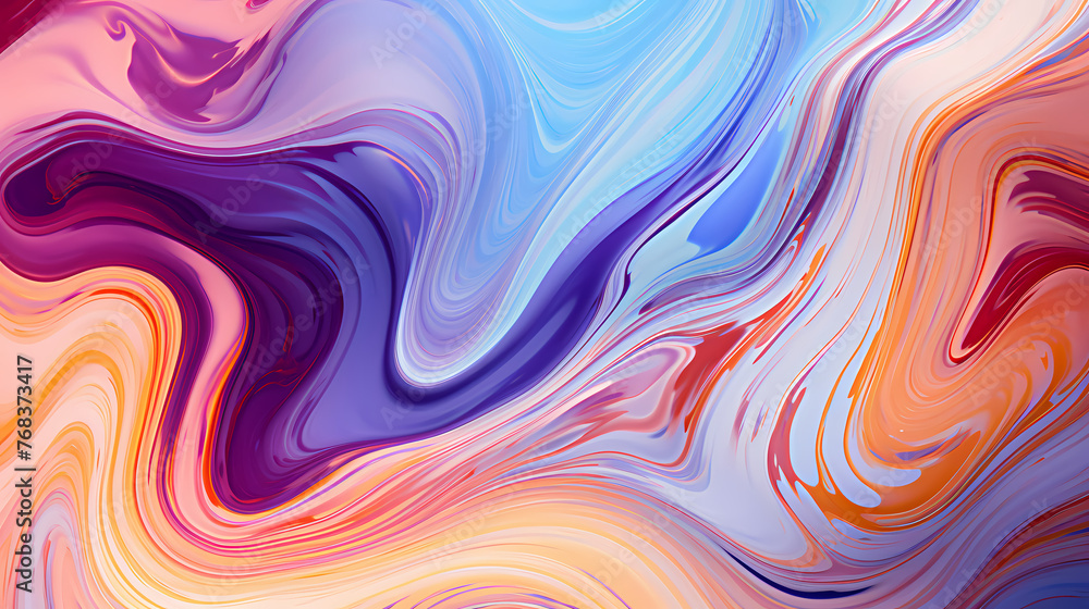Multicolored pattern with abstract waves Multicolored pattern with abstract waves