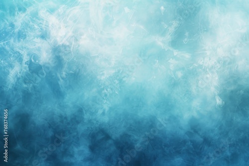Abstract blue background with a soft gradient  in the style of a pastel sky color