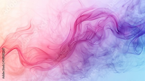 on pastel geometry pattern background realistic, stock photography, in colorful smoke
