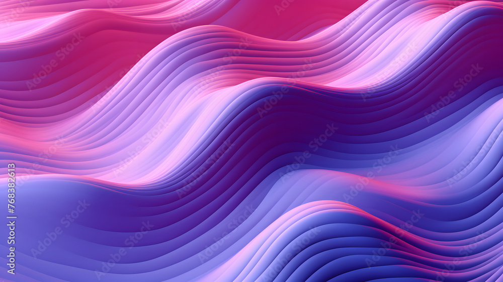 Digital technology pink purple gradient terrain geometry abstract poster web page PPT background