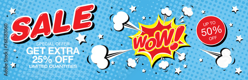 sale banner layout design vector illustration