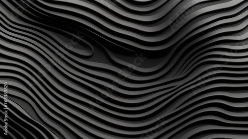 Digital technology black gradient terrain geometry abstract poster web page PPT background