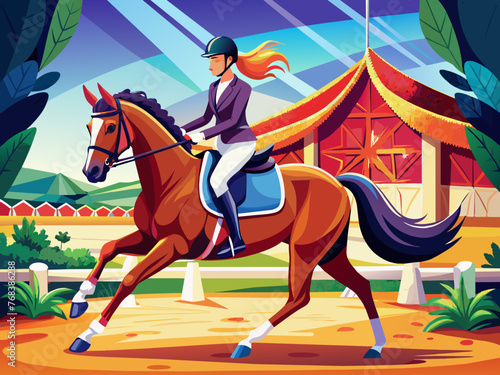 horse and rider