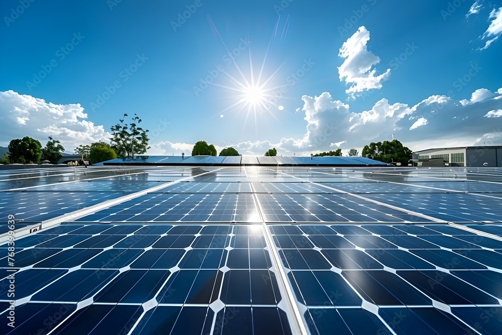 Solar Power: Yesterday's Promise Now Fuels Today's Industries - obrazy, fototapety, plakaty 
