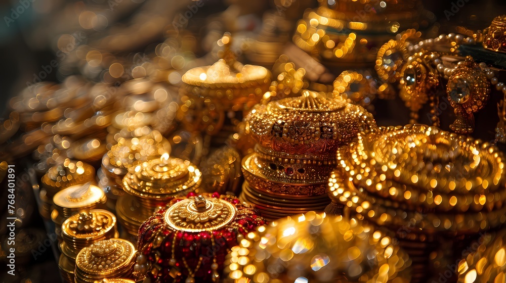 Vast amount of treasure wealth gold coins jewels crowns high quality photo background wallpaper Vast amount of treasure wealth gold coins jewels crowns high quality photo background wallpaper