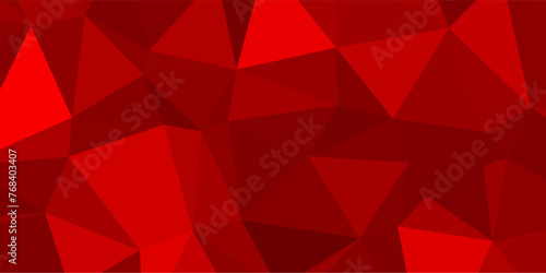 red maroon background with triangles