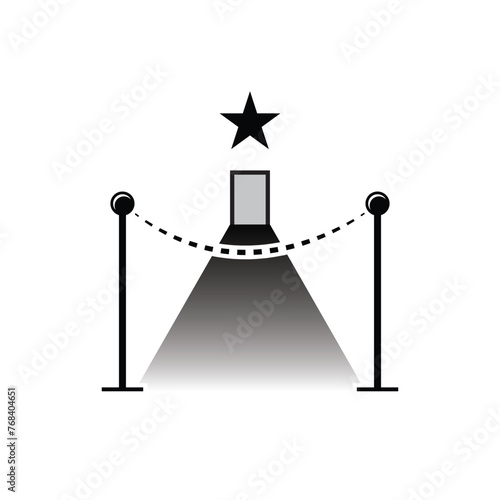 Certificate Graduation Icon.  Achievement, Appreciation Symbol - Vector.