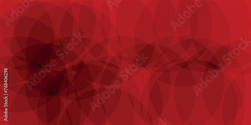 Abstract red background with circles. Dynamic shapes composition. eps 10 photo