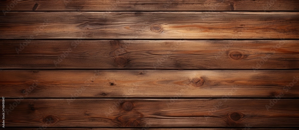 Close up of a brown hardwood plank floor with a blurred background, displaying a beautiful wood grain pattern and tints and shades Close up of a brown hardwood plank floor with a blurred background, displaying a beautiful wood grain pattern and tints and shades