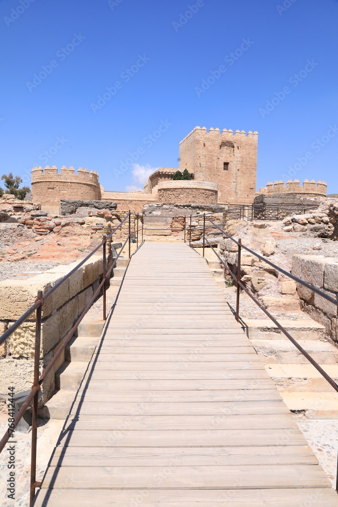 ruins almeria, spain