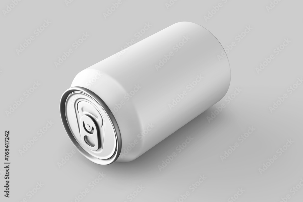 premium resting matte aluminum metal soda drink beverage bottle can regular size 330 ml 11.2 oz realistic blank product mockup design template in perspective view isolated 3d render illustration premium resting matte aluminum metal soda drink beverage bottle can regular size 330 ml 11.2 oz realistic blank product mockup design template in perspective view isolated 3d render illustration
