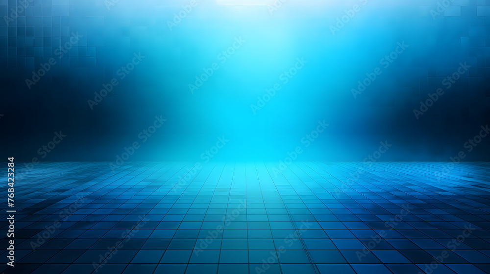 Digital gradient blue white glass geometric horizontal version poster web page PPT background with generative Digital gradient blue white glass geometric horizontal version poster web page PPT background with generative
