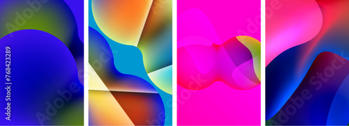 Abstract colors. Abstract backgrounds for wallpaper, business card, cover, poster, banner, brochure, header, website