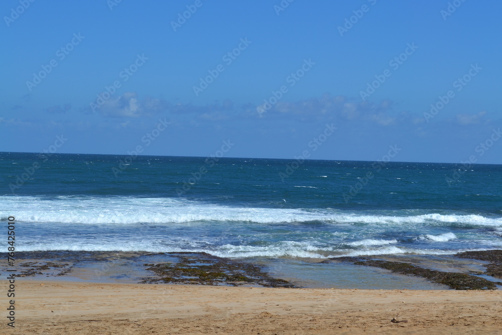 beautiful background photo of sea and beach sand beautiful background photo of sea and beach sand