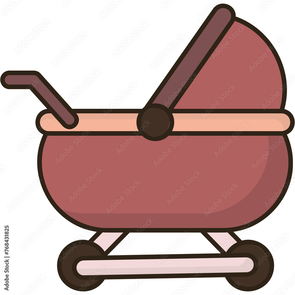 Baby Stroller Sticker Baby Stroller Sticker