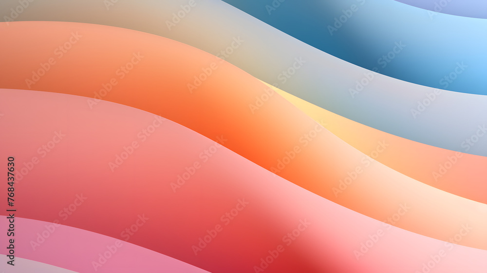 Digital technology rainbow color curve abstract graphic poster web page PPT background with generative Digital technology rainbow color curve abstract graphic poster web page PPT background with generative