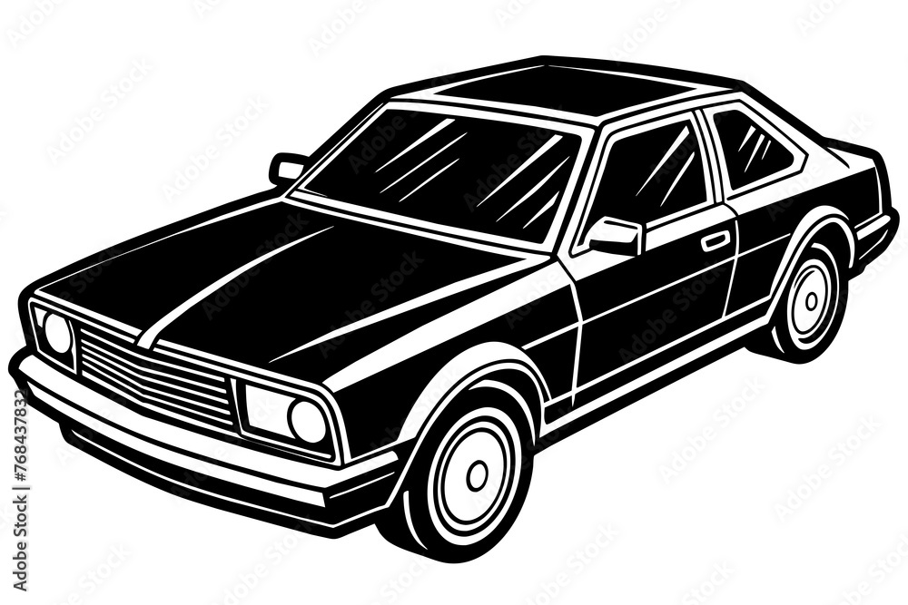 electro drive car vector illustration