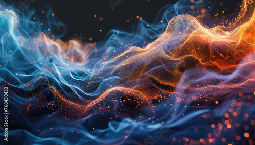 Flame background for graphics use. Created with Ai
