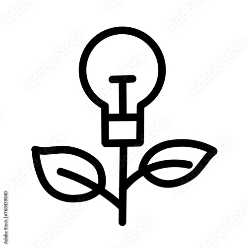 Simple Energy Saving Related Vector Line Icon,Contains Icons like Energy Cost,Power Consumption Rate.