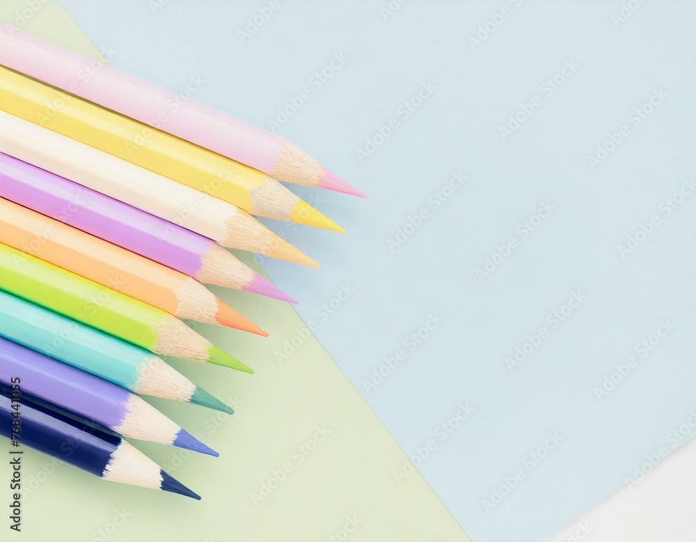 Fototapeta premium colored pencils
