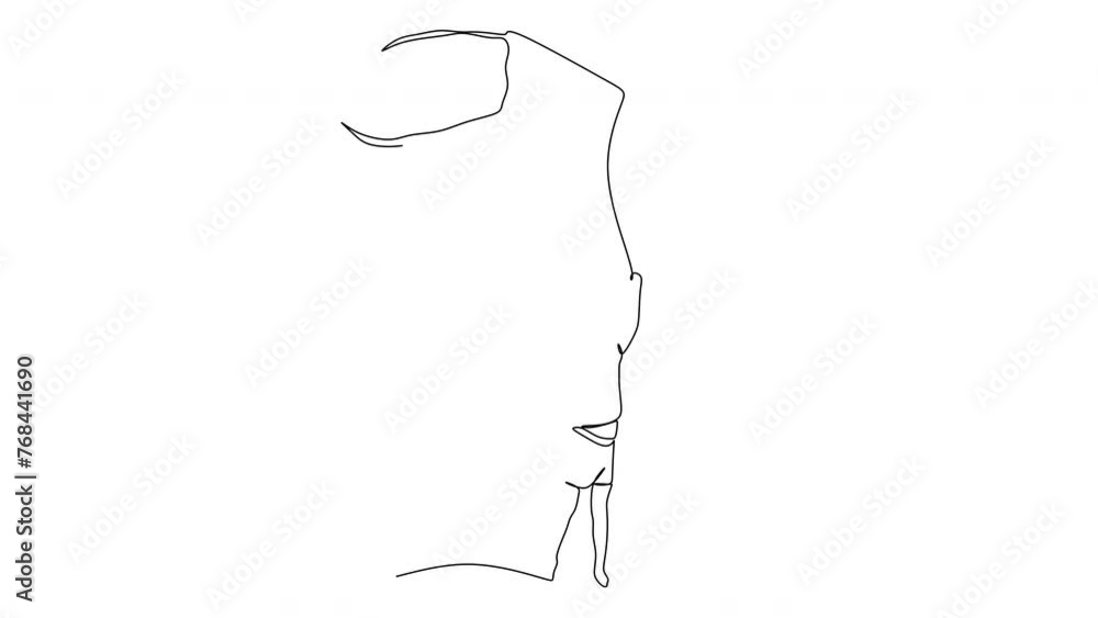 One continuous line drawing of a father and child having fun flying a kite. Father plays with child and runs in the park. Dynamic one line graphic design vector illustration