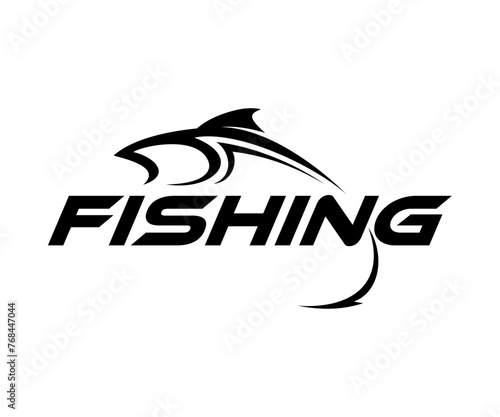 Fishing Hobby Logo Template Icon