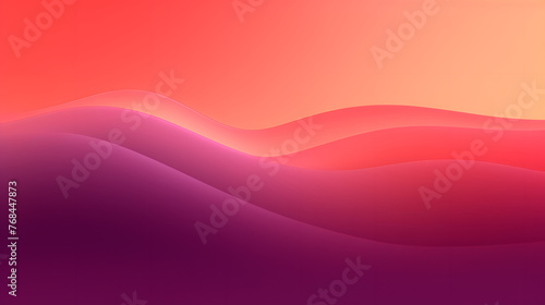 Digital technology minimalist gradient landscape abstract graphic poster web page PPT background with generative photo
