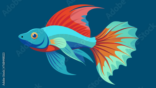 Fototapeta Naklejka Na Ścianę i Meble -  illustration of a fish