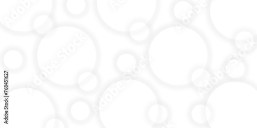 Abstract modern circle shape patterns with shadow geometric transparent background. digital technology and geometric design Can be used in cover design, wallpaper, book design, website background.
