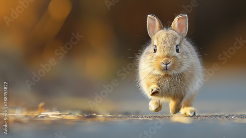 Rabbit on the run. © Janis Smits