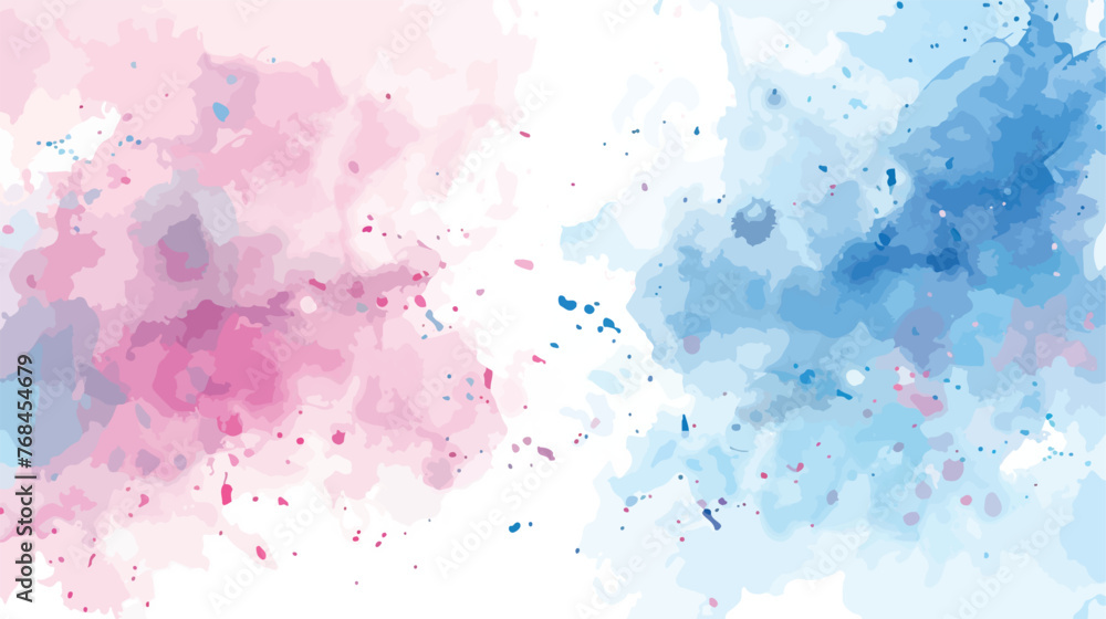 Abstract watercolor background image with a liquid splash