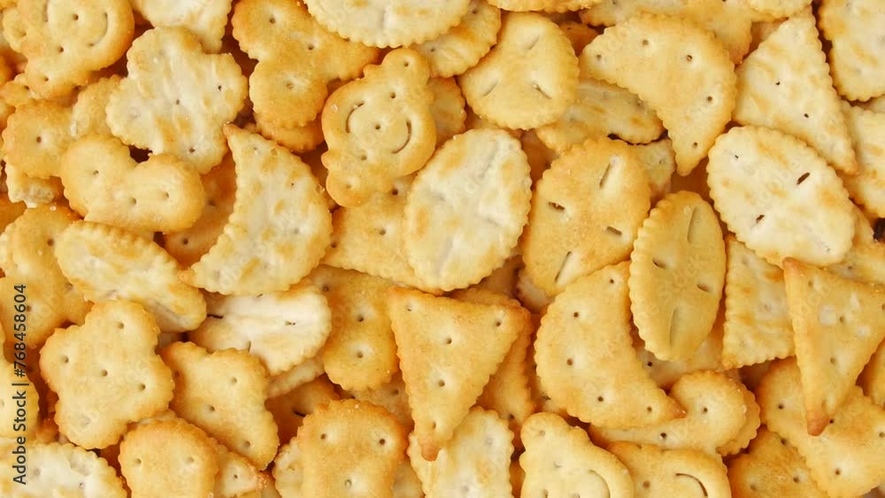 Salty cookies on a plate. Salty cookies on a plate.