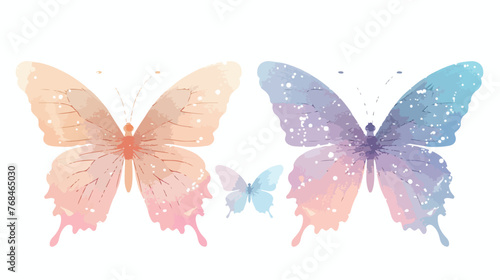 Dreamy fantasy magical butterflies highly detailed but © Nobel