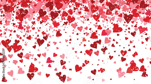 Background made of hearts expressing love 