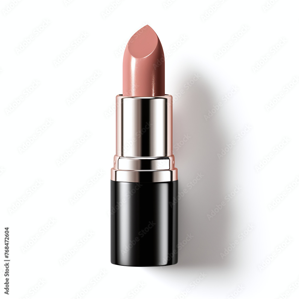 neutral lipstick isolated on white background neutral lipstick isolated on white background