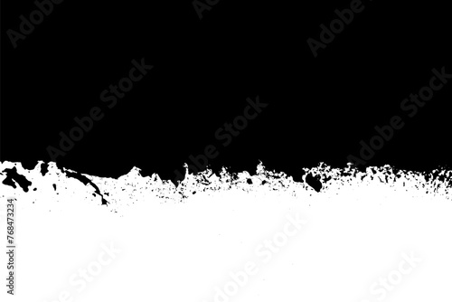 Distressed black texture. Dark grainy texture on white background. Dust overlay textured. Grain noise particles. Rusted white effect. Grunge design elements. Vector illustration, EPS 10.	

