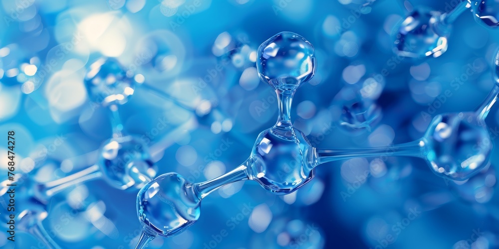 Texture of an atomic biological molecule. structure molecule background. Molecular DNA Texture of an atomic biological molecule. structure molecule background. Molecular DNA